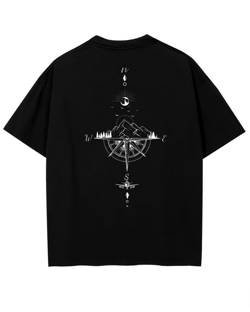 Maps Oversize T-Shirt — The Mountain Fit Standard